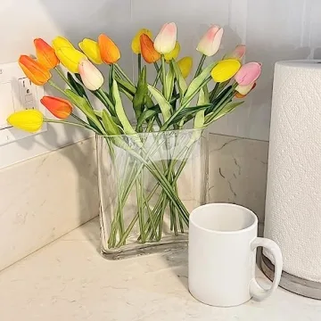 Elegant CYS EXCEL Glass Book Vase for Home Decor & Gifts