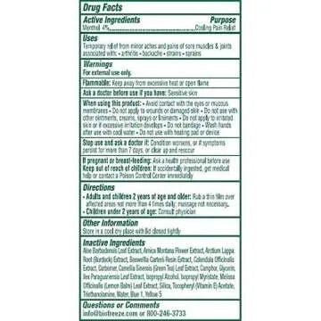 Biofreeze Pain Relief Roll-On, Fast Acting & Long Lasting