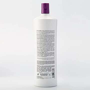 Fanola No Yellow Mask 33.8 oz - Anti Brass Color Depositing Purple Mask - Hair Toner for Blonde, Sil...