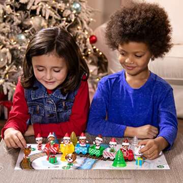 The Elf on the Shelf North Pole Advent Train - Includes 24 days of fun surprises