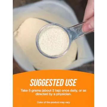 BulkSupplements.com L-Leucine Powder - Leucine Supplements, Leucine Amino Acid - BCAA Supplements, Leucine Powder - Unflavored, 5000mg per Serving, 500g (1.1 lbs) (Pack of 1)