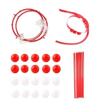 CupaPlay 2 Sets Head Hoop Basketball Party Games - Carnival/Birthday Events/Christmas Party Dress Up...