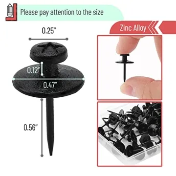 Mr. Pen Double Headed Picture Hanging Nails for Easy Decor