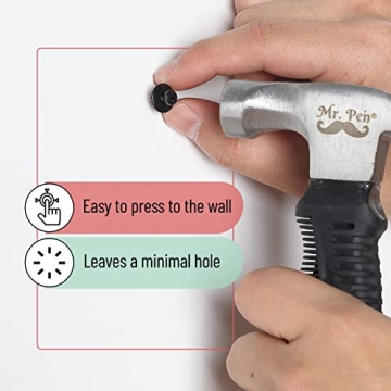 Mr. Pen Double Headed Picture Hanging Nails for Easy Decor