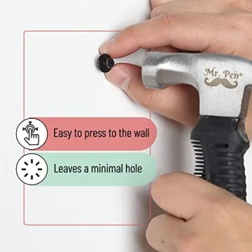 Mr. Pen Double Headed Picture Hanging Nails for Easy Decor