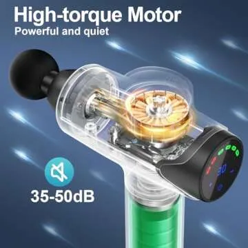 Versatile Muscle Massage Gun for Athletes and Fitness Lovers