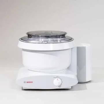 Bosch Universal Plus Stand Mixer - 500 Watt, 6.5 Quarts with Attachments for Every Baker