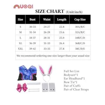 Nuoqi Dva Cosplay Costume Dva Costume Anime Girl One Piece Suit Blue XL