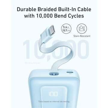 Anker 10,000mAh 30W Portable Charger for All Devices