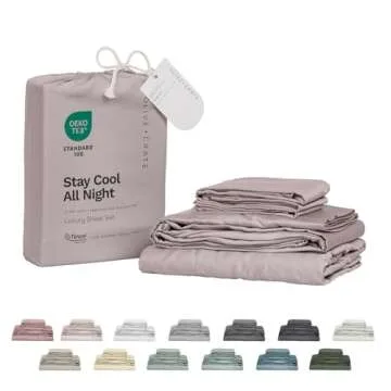 Cooling Sheets Set – 100% Organic Tencel Eucalyptus