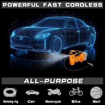 Nichilas Tire Inflator for DEWALT 20V MAX Battery