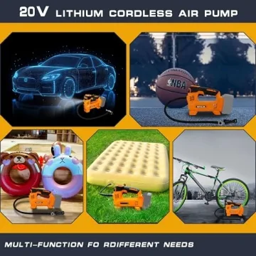 Nichilas Tire Inflator for DEWALT 20V MAX Battery