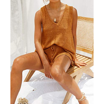 Trendy Womens 2 Piece Summer Outfits for Beach Fun