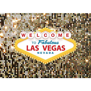 Vibrant 5x3ft Las Vegas Photo Background for Parties
