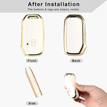 QBUC Kia Key Fob Cover Case - Stylish Protection & Fit