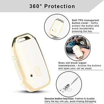 QBUC Kia Key Fob Cover Case - Stylish Protection & Fit