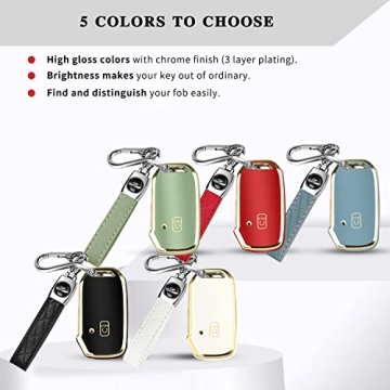QBUC Kia Key Fob Cover Case - Stylish Protection & Fit