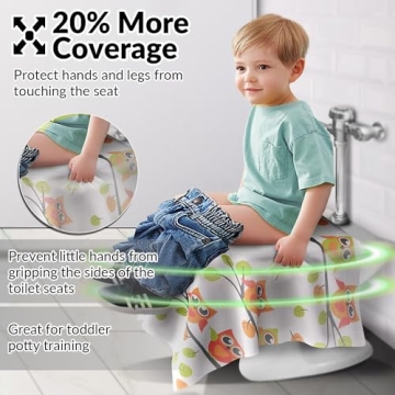 Gimars XL Disposable Potty Seat Covers for Travel and Kids