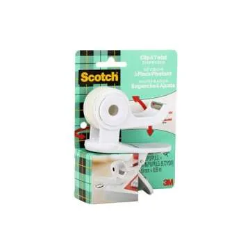 Scotch Desktop Tape Dispenser, White, Great for Gift Wrapping, 1 Dispenser