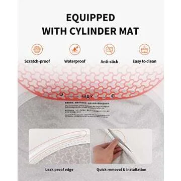 PETKIT PuraMax Self Cleaning Cat Litter Box with N50 Odor Eliminator, xSecure Automatic Scooping Cat Litter Box,Large Space App Control Cat Litter Box with Waste Bags