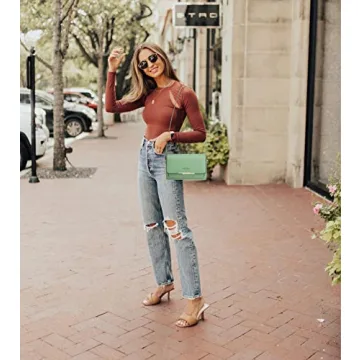 Roulens Women's Stylish Crossbody Bag with Card Slots