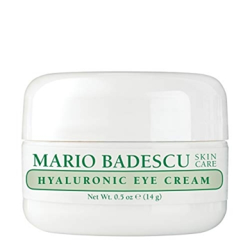 Mario Badescu Hyaluronic Eye Cream Anti Aging for All Skin Types, Under Eye Cream for Dark Circles a...