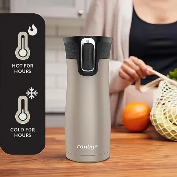 Contigo Travel Mug Set 16oz Insulated 2 Pack