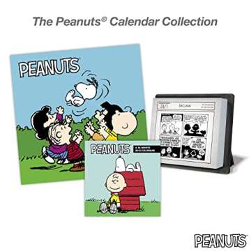 2023 Peanuts Monthly Wall Calendar, 16 Months, 12" x 12" (DDW0482823)