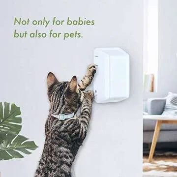 EUDEMON Baby Safety Electrical Outlet Cover Box Childproof Large Plug Cover for Babyproofing Outlets Easy to Install & Use (1 Pack,White)