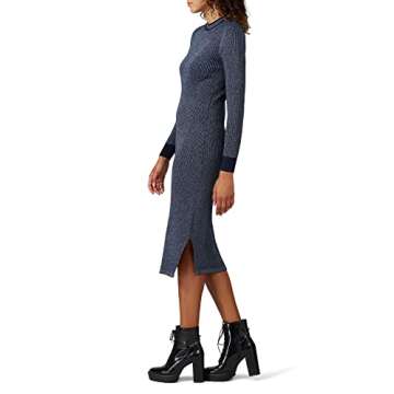 Scotch & Soda Lurex Knitted Midi Dress - Pre-Loved Style