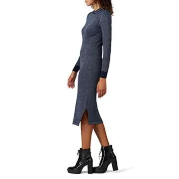 Scotch & Soda Lurex Knitted Midi Dress - Pre-Loved Style