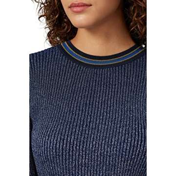 Scotch & Soda Lurex Knitted Midi Dress - Pre-Loved Style