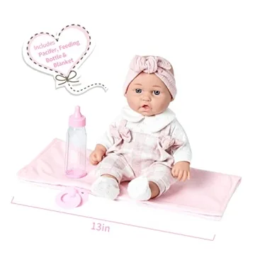 Enjoyin 12'' Baby Doll Gift Set With Accessories For Toddlers
