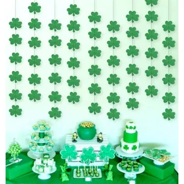 Vibrant 12PCS St. Patrick's Day Shamrock Decor