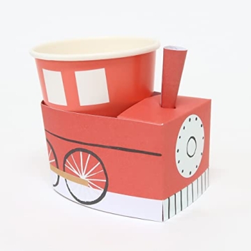 Meri Meri Train Cups for Colorful Party Fun