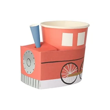 Meri Meri Train Cups for Colorful Party Fun