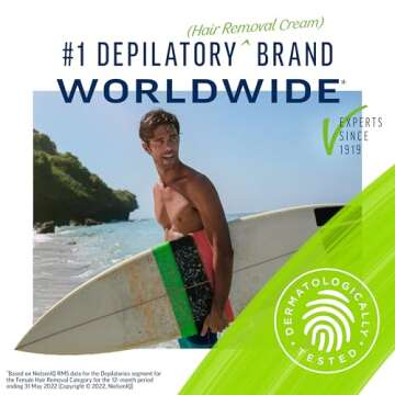 Veet Men's Hair Removal Cream - Quick, Effective & Gentle