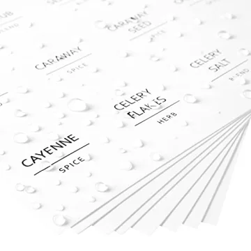 Talented Kitchen 184 Clean Spice Labels for Organizing