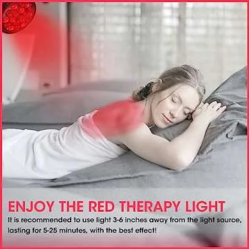 DMMBMFC Red Light Therapy Lamp-54W 18 LED Infrared Light Therapy Device with Adjustable Socket Clamp, 660nm Red and 850nm Near Infrared Red Led Light for Skin and Pain Relief (54W)