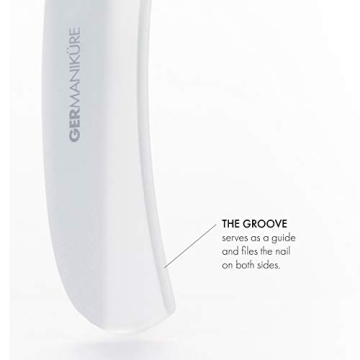 Premium GERMANIKURE Glass Nail File Set for Quality Nails