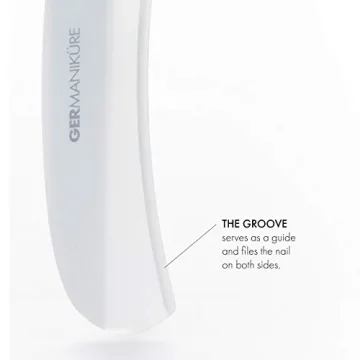 Premium GERMANIKURE Glass Nail File Set for Quality Nails