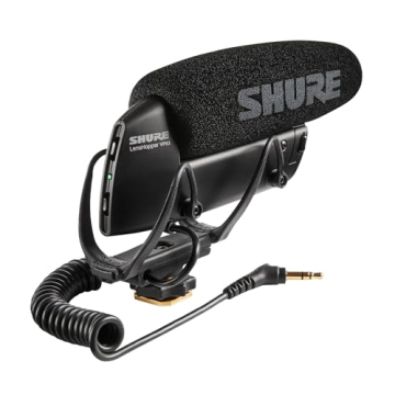 Shure VP83 LensHopper Camera-Mounted Microphone for DSLR Audio Excellence