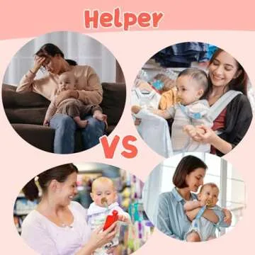 Babygoal Pacifier Clips, 6 Pack Pacifier Holder for Boys and Girls Fits Most Pacifier Styles & Baby Toys and Baby Gift 6MP10