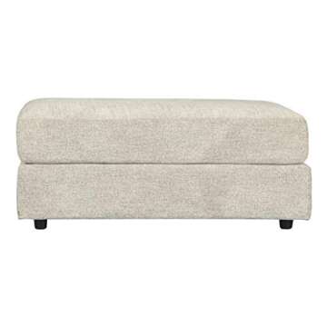 Soletren Chenille Oversized Ottoman - Stylish & Multi-Functional