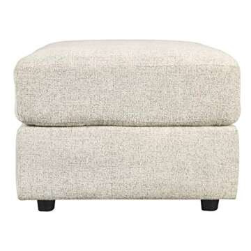 Soletren Chenille Oversized Ottoman - Stylish & Multi-Functional