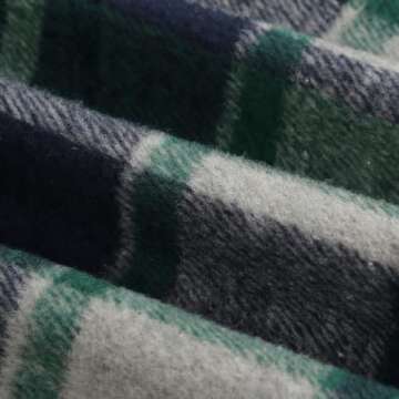 Plaid Mini Dresses for Women Fall Winter High Waisted Bodycon Pencil Short Cute Mini Plaid Skirt Casual Business Work Clothes(Green 02, XS)