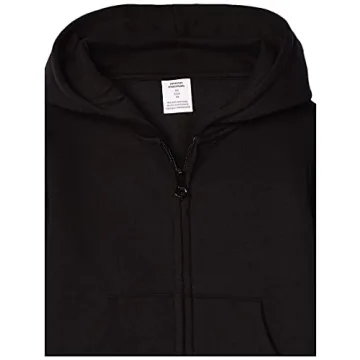 Cozy Girls' Fleece Zip-Up Hoodie - Stylish Comfort