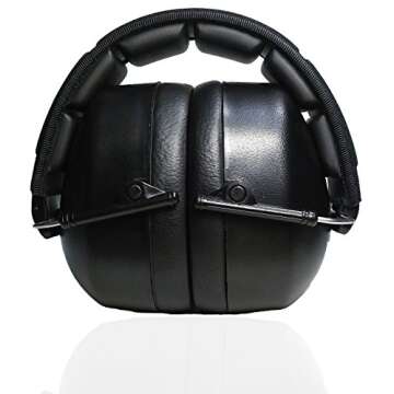 Professional Safety Ear Muffs by Decibel Defense - 37dB NRR - The HIGHEST Rated & MOST COMFORTABLE Ear Protection for Shooting & Industrial Use - THE BEST HEARING PROTECTION...GUARANTEED