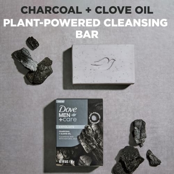 Dove Men Care Charcoal Clove Oil 4-in-1 Cleansing Bar Soap