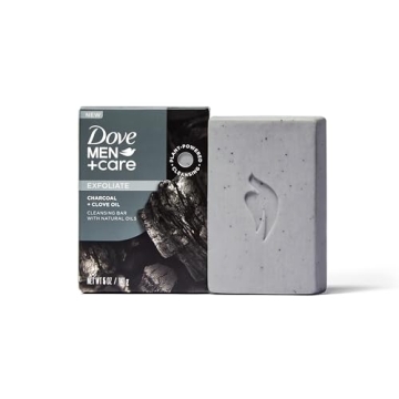 Dove Men Care Charcoal Clove Oil 4-in-1 Cleansing Bar Soap